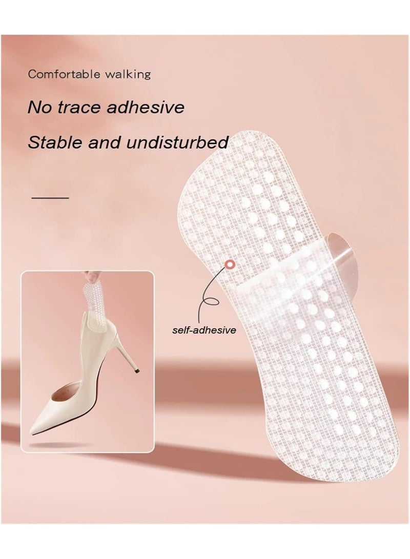 3 أزواج ملصقات من السيليكون كعب مقبضات للنساء الرجال كعب مقفزات تدرج منصات القدم كعب العناية - Image 3